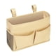 thumbnail image 1 of Bolsa de almacenamiento al lado de la cama para camas literas y de hospital (beige) para dormitorios universitarios Habitaciones Cama, cama de hospital, carriles de cama de bebé, 1 of 3