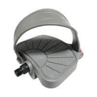 Ioensy - Pedal De Bicicleta Estática Con Correa Ajustable Para Bicicletas De Husillo De 9/16 Pulgadas Robusto 1 Pieza R