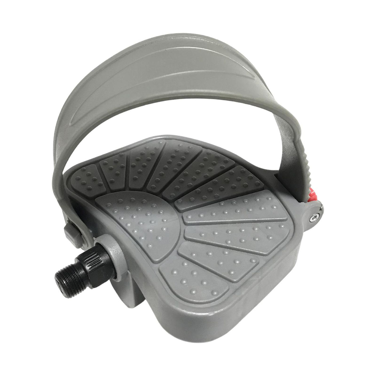 Ioensy - Pedal De Bicicleta Estática Con Correa Ajustable Para Bicicletas De Husillo De 9/16 Pulgadas Robusto 1 Pieza R