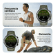 thumbnail image 4 of Elegante reloj inteligente negro IP68 resistente al agua, al polvo y a los golpes para hombre con Bluetooth para llamadas tácticas y deportes con batería de larga duración y diseño duradero ideal para, 4 of 5