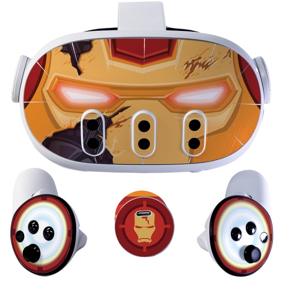 Kit de vinilos decorativos para visor VR LOUCID SKINZ para Meta Quest 3