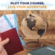 thumbnail image 5 of Globe Trekkers de corcho con alfileres de 18,5 cm con 100 alfileres, 5 of 9