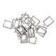 thumbnail image 1 of Aleación Rectángulo En Blanco Cabujón Ajustes / Colgantes Base 20pcs Plata Antigua, 1 of 5