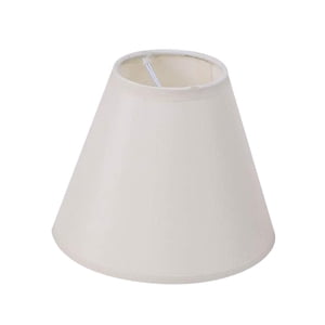 Ioensy - Pantalla De Lámpara De Tela, Cubierta De Luz, Pantalla De Lámpara De Pie Para Dormitorio, Hogar, Apartamento, Color Blanco