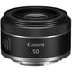 thumbnail image 2 of Lente Canon RF 50 mm f/1.8 STM con filtro UV y protector de tapa de lente, 2 of 7
