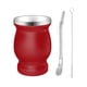 thumbnail image 5 of Yerba Mate Cup 230ml Robusto Moderno Doble Pared Para Dormitorio Hogar Dormitorio Rojo, 5 of 5