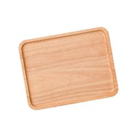 Bothyi - Plato Para Servir De Madera, Tabla De Quesos, Plato De Comida Para Centro De Mesa Otomano, Baño, 33Cm X 27Cm