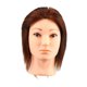 thumbnail image 2 of Cabeza De Maniquí De Peluquería Para Entrenamiento De Cabello, Para Trenzado En Casa, Corte Marrón, 2 of 5