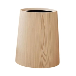 Bothyi - Papelera Doméstica Moderna, Papelera Para Papel Higiénico, Para Entrada, Oficina, Baño, Madera L