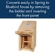 thumbnail image 4 of Caja de alojamiento y refugio Woodlink Cedar para pájaros cantores, 4 of 7