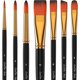 thumbnail image 1 of Paint Brush Set, 7 Artist Brushes for Painting with Acrylic, 1 of 3