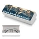 thumbnail image 5 of Paraíso Estuche Rígido para Gafas de Cuero PU Protector con Forro de Felpa Premium Suave para Hombres y Mujeres, 5 of 6