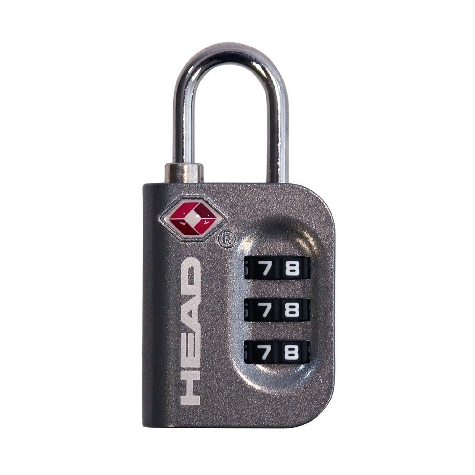 Candado Viaje Metálico Tsa Gris Head