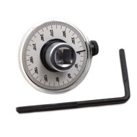 Xusx111 - Medidor De Ángulo De Accionamiento, Conjunto De Llaves De Medidor De Accionamiento Ajustable De 360 Grados 1/2 Pulgadas, Herramienta De Medidor De Ángulo De Llave Para Accionamiento Masculin