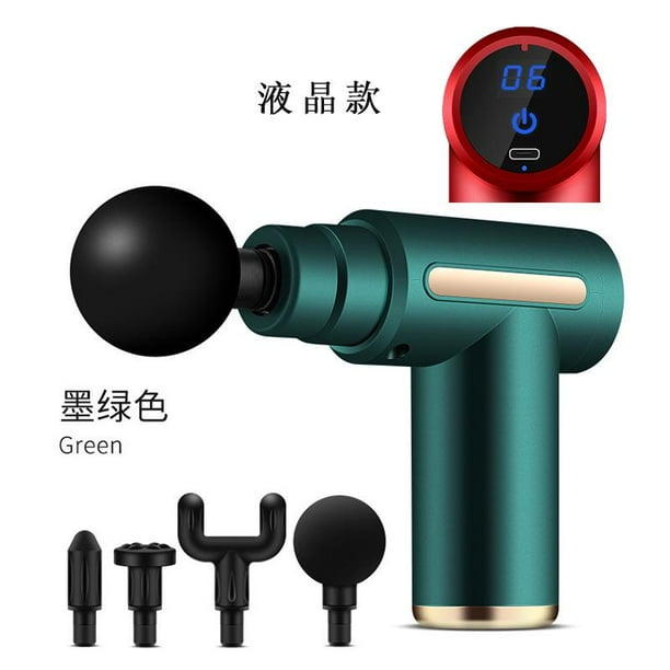 Mini Fascia Gun Vibration Massage Portable Small Massager Muscle Relaxation Body Massage Fitness Equipment Personal Health Care