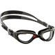 thumbnail image 1 of Gafas de natación Cressi Flash negro/rojo con lente transparente, 1 of 5