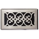 thumbnail image 2 of Rejillas Decorativas Floor Register Sph408 nkl 10 X 20 Cm Níquel Cepillado, 2 of 7