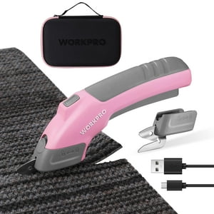 Tijeras Eléctricas Inalámbricas Workpro 4V Con 2 Cuchillas 2000Mah