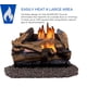 thumbnail image 3 of Juego de troncos de gas Duluth Forge, gas natural sin ventilación, 30 000 BTU, 3 of 9