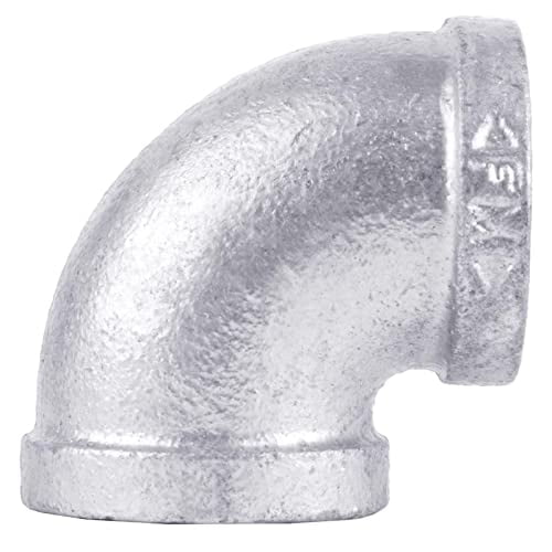 Codo galvanizado Mueller Streamline 90°, 2.5 pulgadas