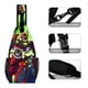 thumbnail image 3 of Gurren Lagann Riñonera Bandolera con Estampado Integral para Hombres y Mujeres, Bolso Cruzado Gráfico de Tendencia, Mochila de Hombro Streetwear para Ciclismo y Deportes, Riñonera Versátil Casual, 3 of 6