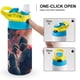 thumbnail image 4 of The Bad Batch Botella de Agua con Tapa Pop Top de Un Toque, Acero Inoxidable, a Prueba de Fugas, para Deportes, Botella Infantil azul 12 oz, 4 of 6