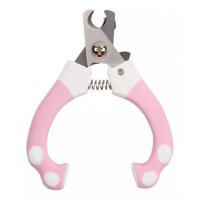 Defensor - Corta Uñas Perros Para Gatos, Perros, Conejo Tipo Alicate Rosado