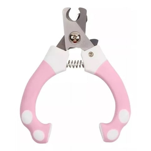 Defensor - Corta Uñas Perros Para Gatos, Perros, Conejo Tipo Alicate Rosado