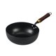 thumbnail image 5 of Wok De Gas Antiadherente Con Gancho Para Colgar Ollas Saltear Universal Mango De Madera Wok Sartén Diámetro 24 Cm, 5 of 5