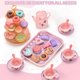 thumbnail image 4 of Juego De Té Plásticos 46 Pcs Accesorios Juguete Comida Niñas, 4 of 9