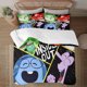 thumbnail image 2 of Inside Out 2 Quilt Set FullSoft Lightweight Quilts Quilted Bedspreads3 Pieces Set Queen SizeColorful Cartoon Print All Season, 2 of 5