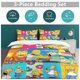 thumbnail image 5 of The Simpsons Bed Duvet Cover Microfiber Bedding Sets 3D Printed Lightweight 3 Piece Comforter Sets for Kids Boys Girls, 5 of 5