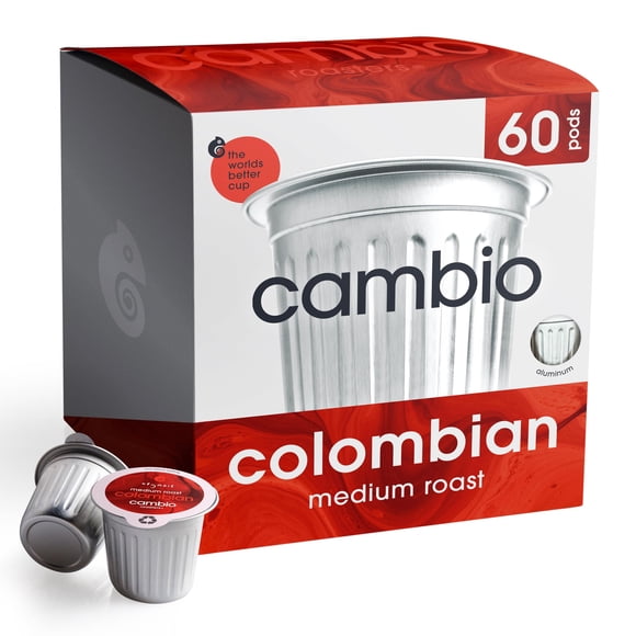 Cápsulas de café CAMBIO ROASTERS Colombian Medium Toast x60