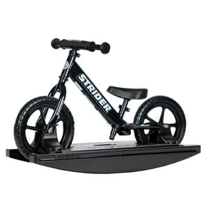 Pack Strider 12 Sport Negra 2 En 1 Rocking Bike