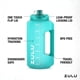 thumbnail image 3 of Botella de agua ZULU Goals de medio galón, 1,9 L, con marcador de tiempo, 3 of 8