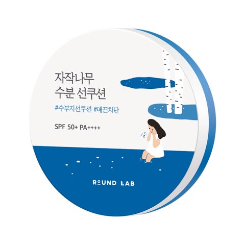 Round Lab - Protector Coreano En Cushion Con Savia Y Aloe Vera