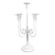 thumbnail image 1 of Candelabro Pilar Portavelas Para Mesa De Cena Decoración De Halloween Blanco, 1 of 3