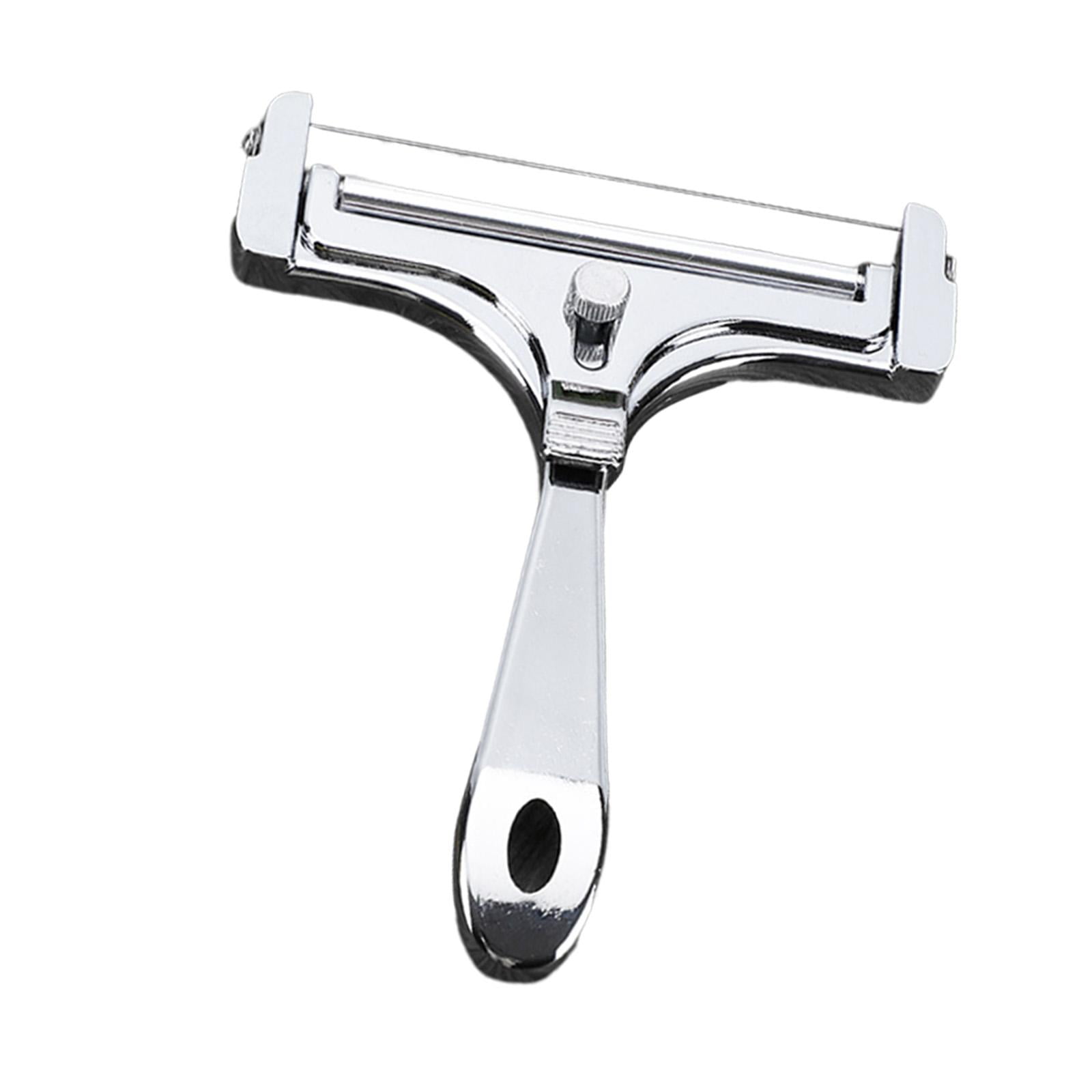 Bothyi - Rebanador De Queso Espesor Ajustable Cocina Rizador De Queso Herramientas Cortador De Queso Brillante