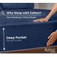 thumbnail image 2 of Sábana ajustable ROYALE LINENS Queen 152 × 203 cm azul marino, 2 of 9