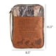 thumbnail image 5 of Cubierta de la Biblia Dicksons Camo Hunters Prayer, marrón, letra grande, 5 of 6