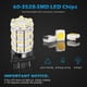 thumbnail image 4 of Bombillas de circulación diurna Partsam 60 LED 3528-SMD 6000 K (2), 4 of 7