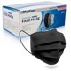 thumbnail image 1 of Mascarilla desechable MagiCare negra de 3 capas para adultos (50/caja), 1 of 9