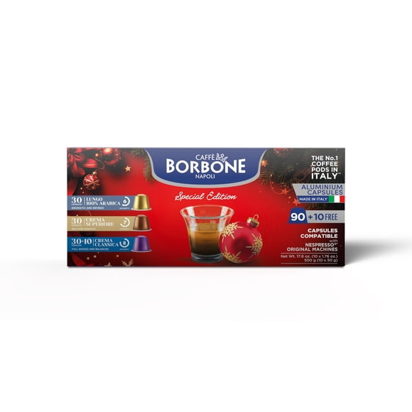 Cápsulas de café Caffè Borbone 100 unidades Nespresso