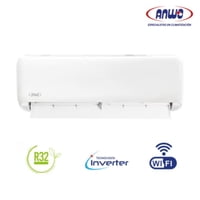 Aire Acondicionado De 12000 Btu Tipo Split Muro Inverter Anwo