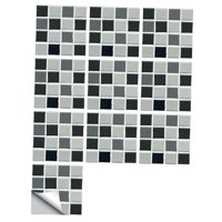Magideal - 10 Uds Pegatina De Pared Autoadhesiva Impermeable Diy Panel De Pared Backsplash Azulejos Extraíbles Calcomanías De Pared Cocina Y Decoración Del Hogar 15X15Cm