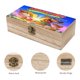 thumbnail image 3 of Laff-a-Lympics Caja Organizadora de Madera Rústica - Caja Decorativa Multifuncional para Escritorio, Hogar, Oficina, Joyas y Manualidades, 3 of 6