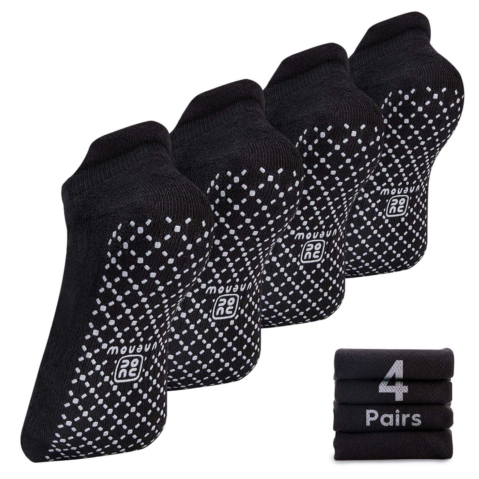 Calcetines Antideslizantes Unenow Con Cojín Grips Para Yoga Y Pilates