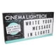 thumbnail image 3 of Lampara Decorativa LED 36x18cm 120 Letras Cinema Lightbox, 3 of 5