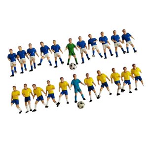 Bothyi - 22 Figuras De Jugadores De Fútbol En Miniatura Para Escenas En Miniatura.