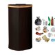 thumbnail image 1 of Cubo Basura Plegable Cesto de Reciclaje para Interiores con Bolsa Reutilizable, 1 of 6